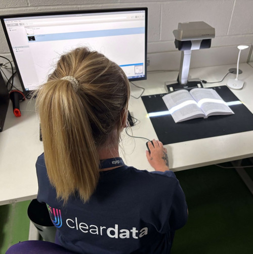 Book Scanning Services from Cleardata