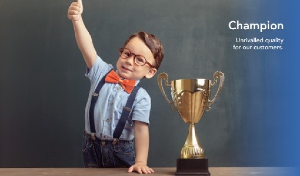 Champion - Unrivalled quality for our customers.
