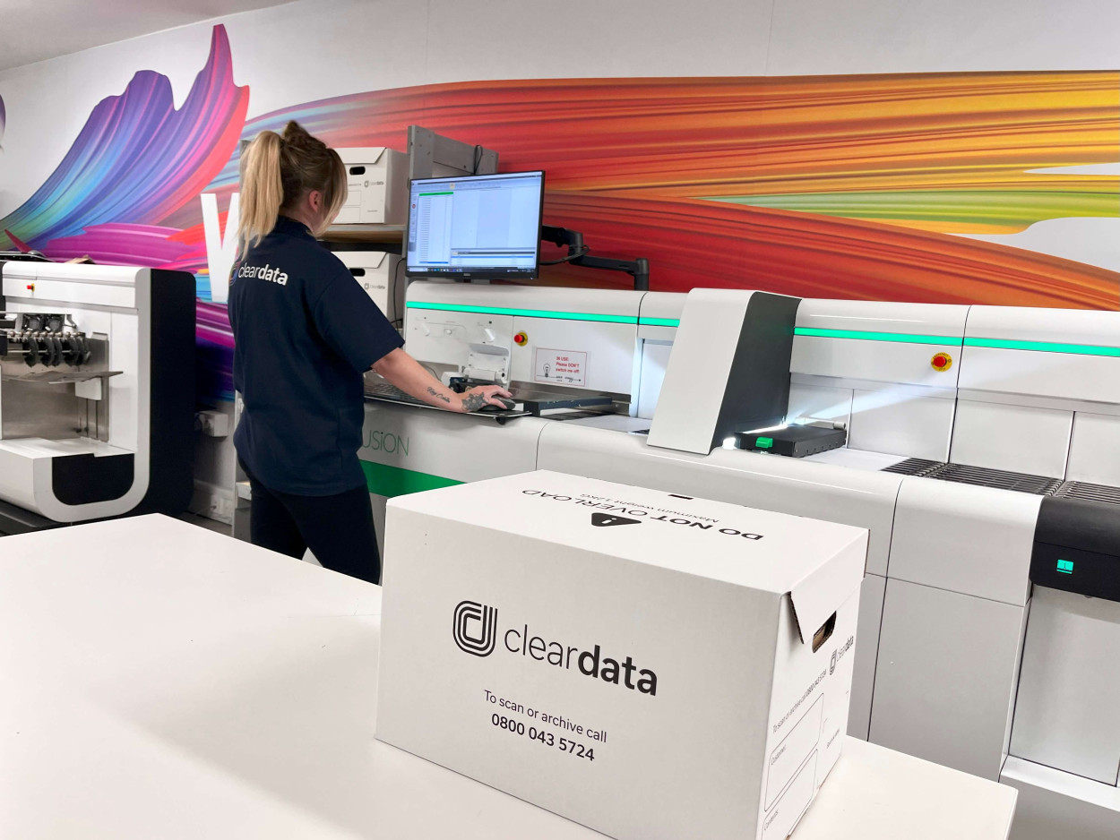 Invoice Scanning Services from Cleardata